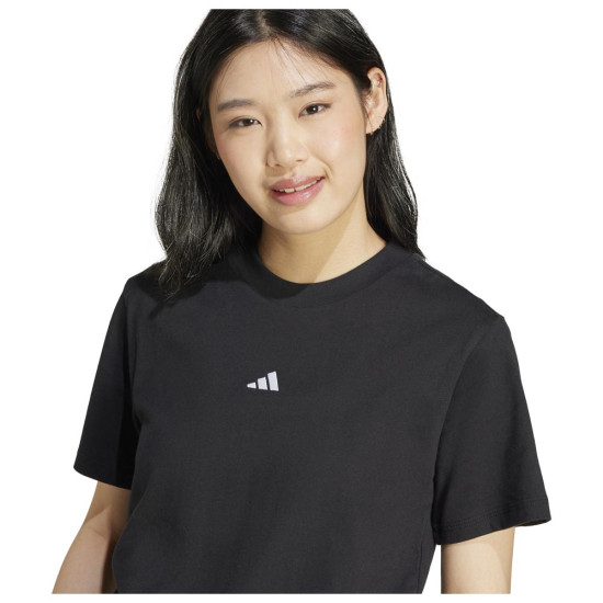 Adidas Γυναικεία κοντομάνικη μπλούζα Essentials Small Logo Cotton Tee